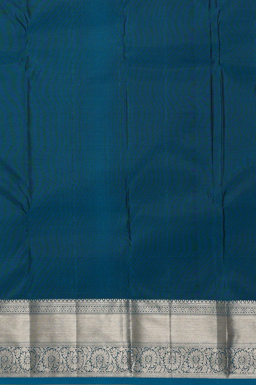 Image of Kanchipattu Mehndi Brown Brocade Saree